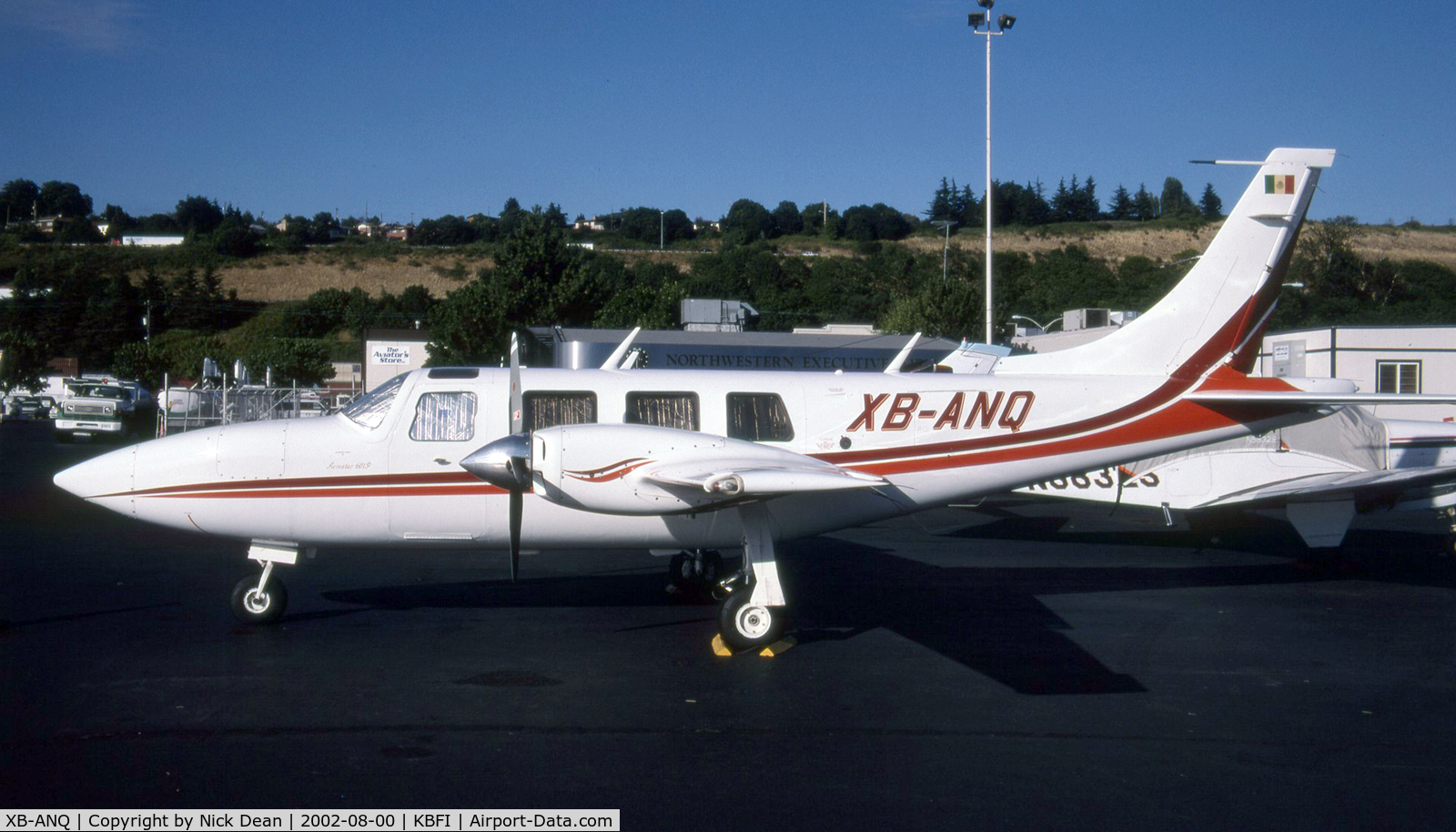 XB-ANQ, 1978 Piper PA-60-601P Aerostar C/N 61P-0529-223, Scanned from a slide