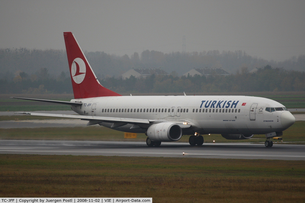 TC-JFF, 1998 Boeing 737-8F2 C/N 29768, Boeing 737-8F2