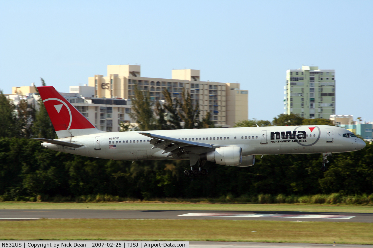 N532US, 1988 Boeing 757-251 C/N 24263, /