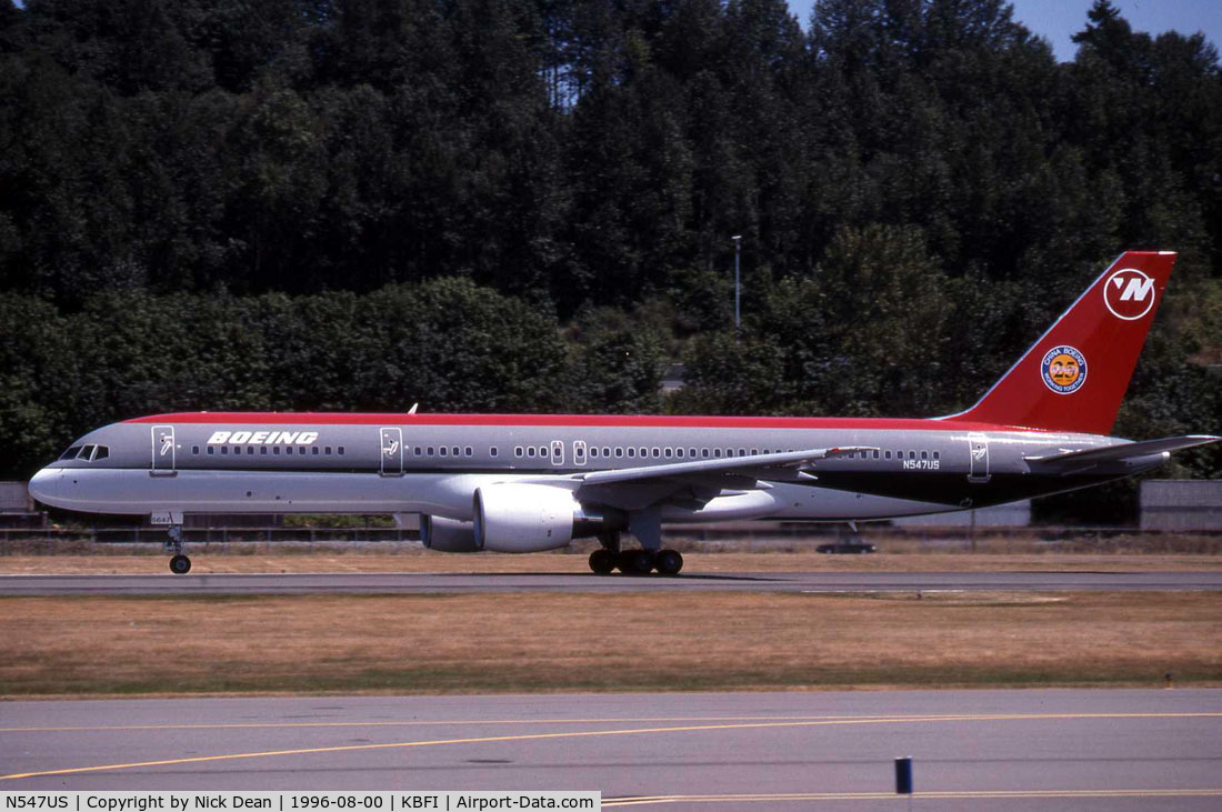 N547US, 1996 Boeing 757-251 C/N 26494, Interesting titles on this