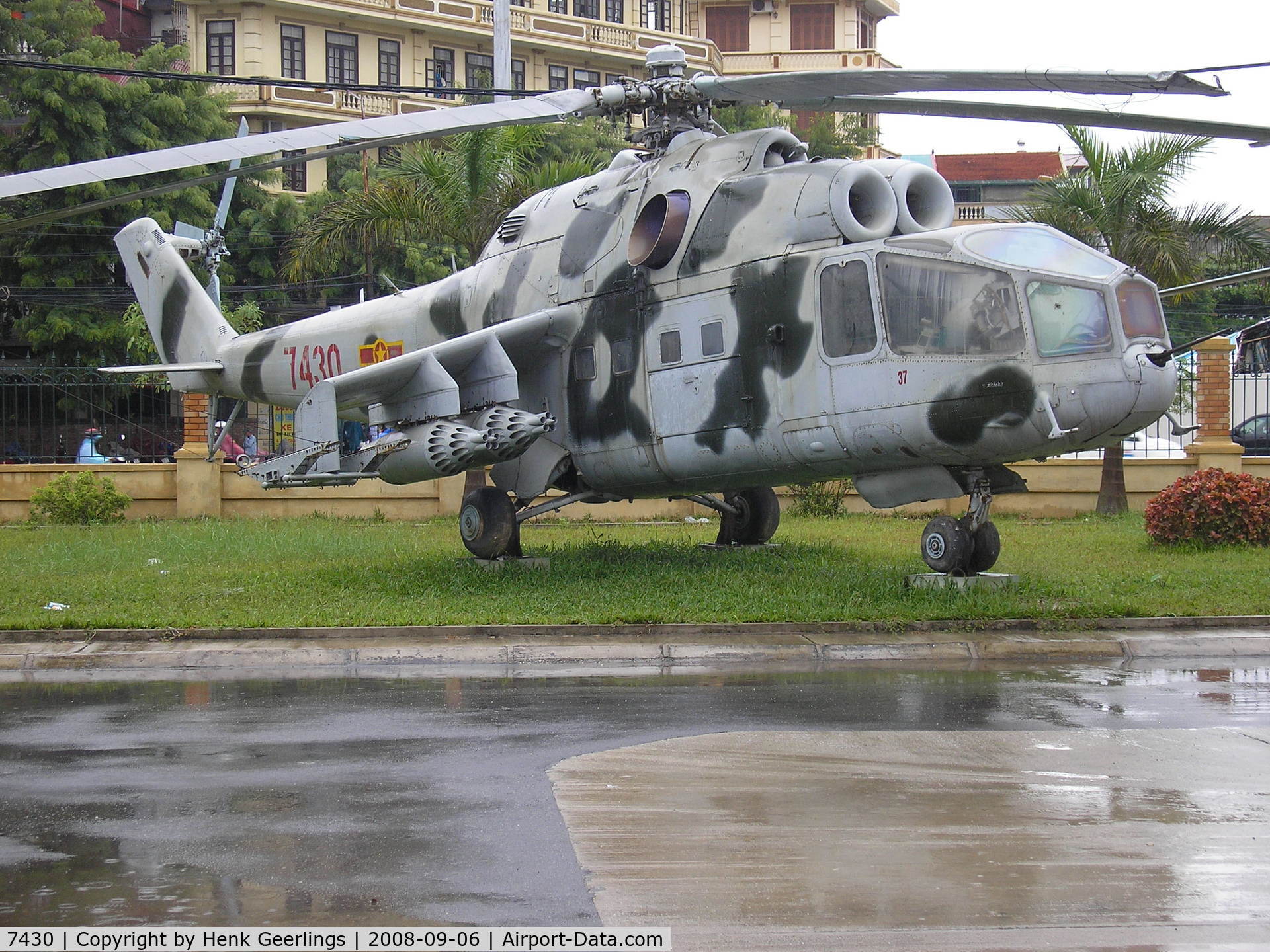 7430, Mil Mi-24A C/N Not found, Hanoi , Air Force museum