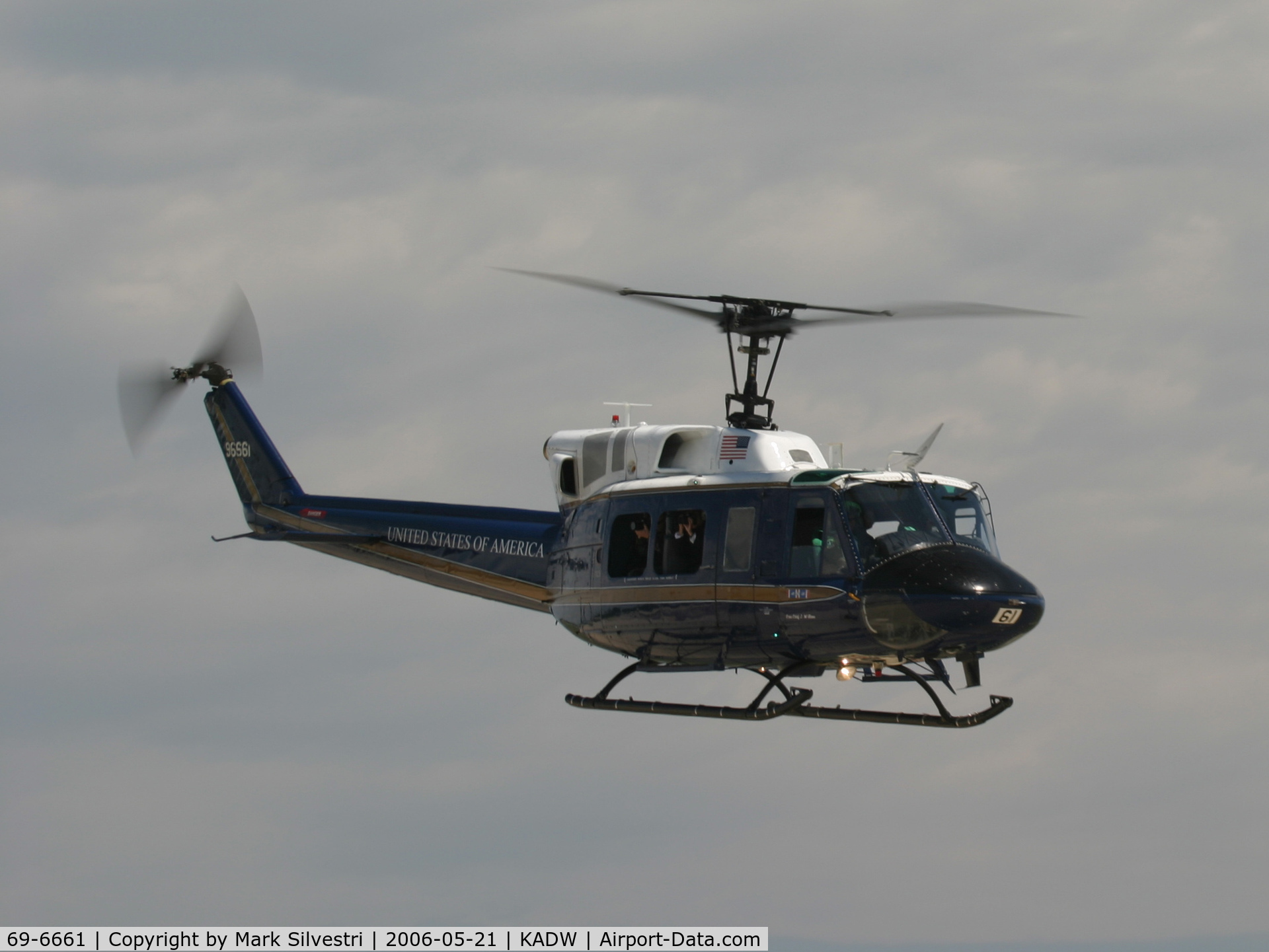 69-6661, Bell UH-1N Iroquois C/N 31067, 2006 Andrews AFB