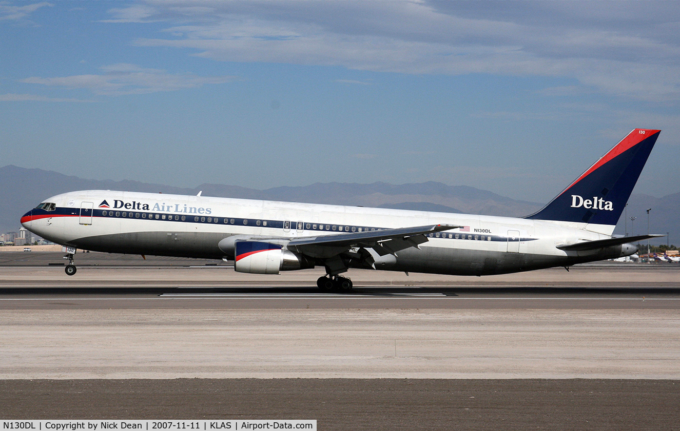 N130DL, 1988 Boeing 767-332 C/N 24080, /
