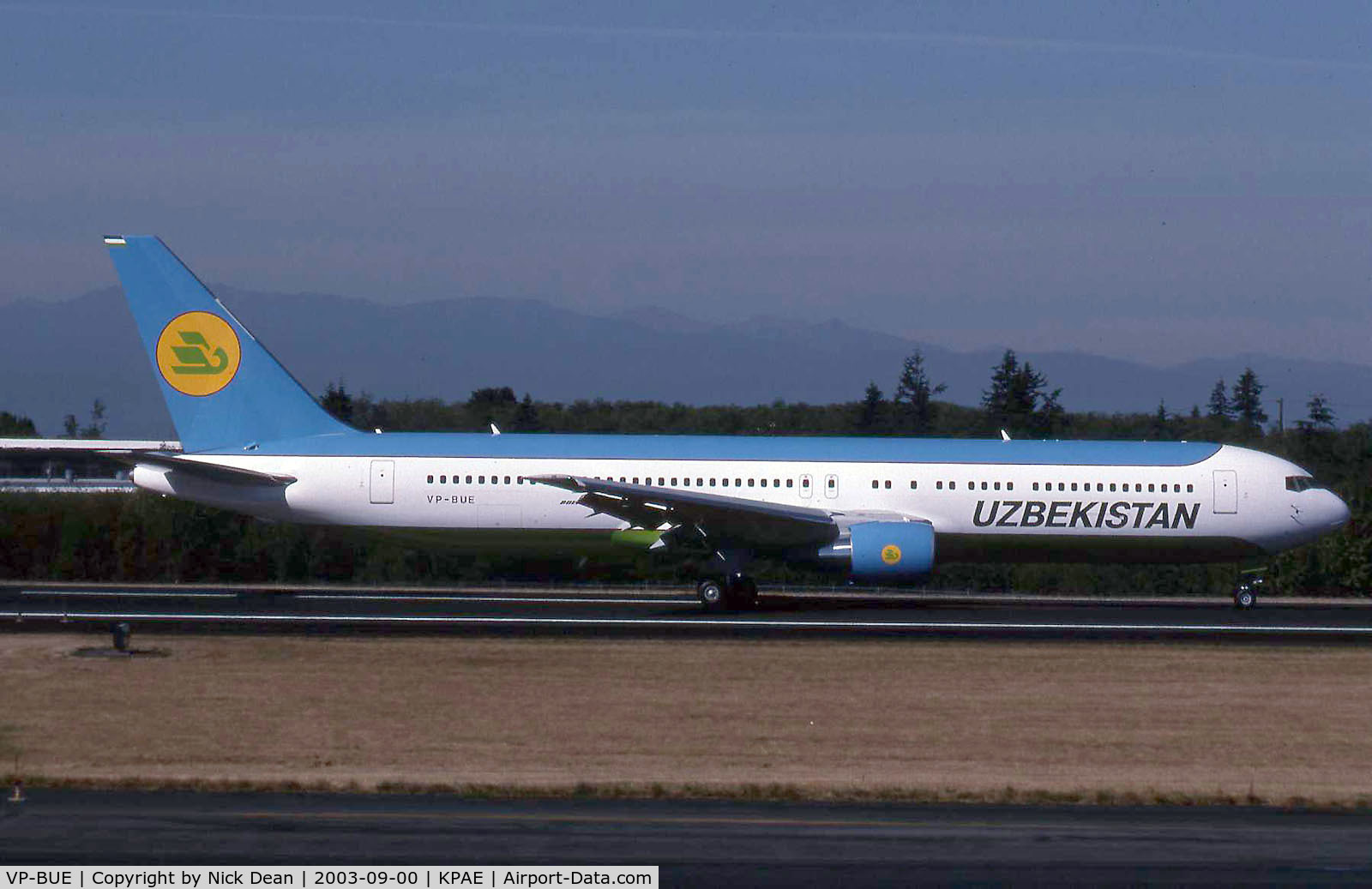 VP-BUE, 2003 Boeing 767-300/ER C/N 33469, /
