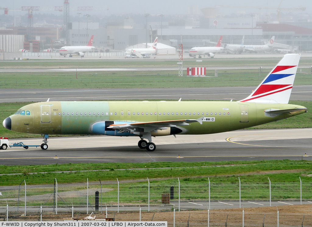 F-WWID, 2007 Airbus A320-214 C/N 3097, C/n 3097 - For CSA as OK-MEJ