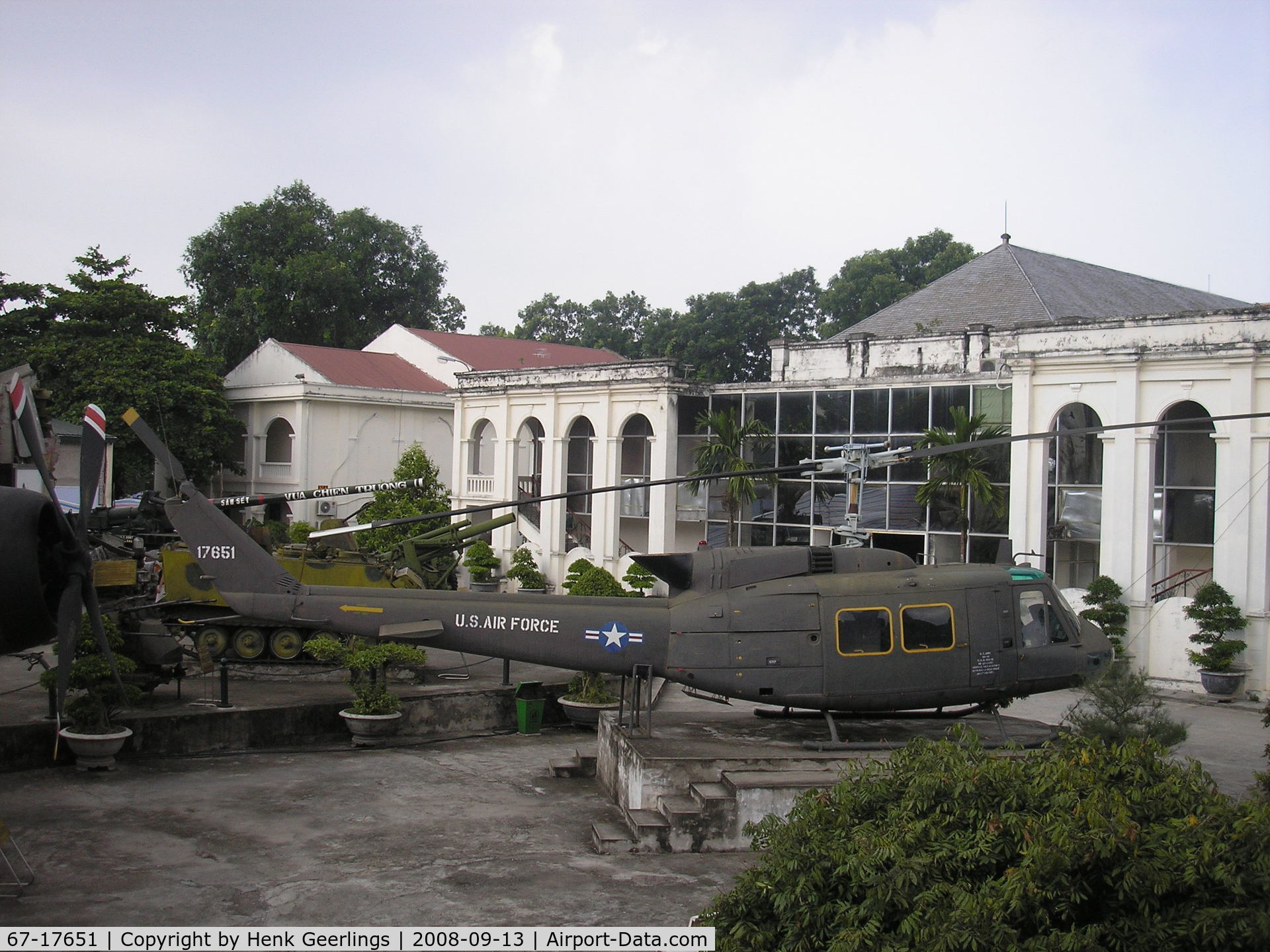 67-17651, Bell UH-1H Iroquois C/N 9849, Hanoi, People Army Museum