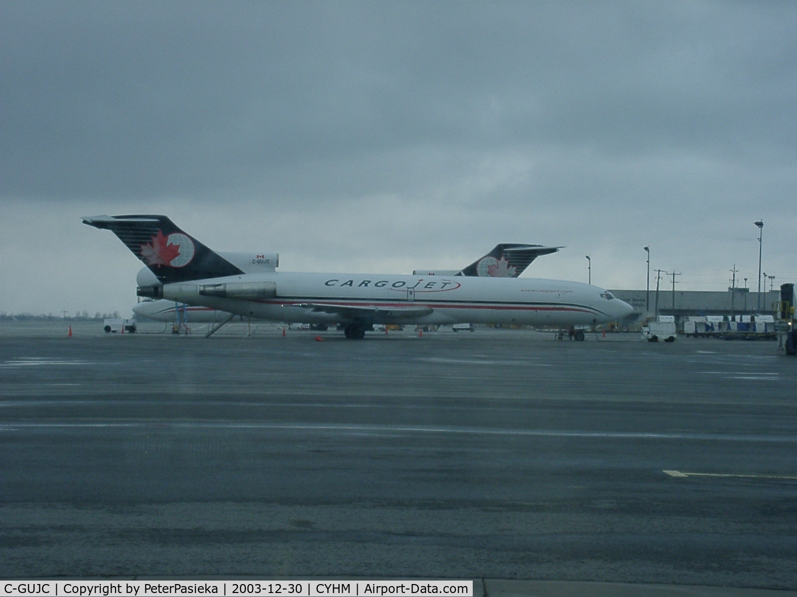 C-GUJC, 1979 Boeing 727-260 C/N 21979, Cargojet @ Hamilton Airport, Ontario Canada