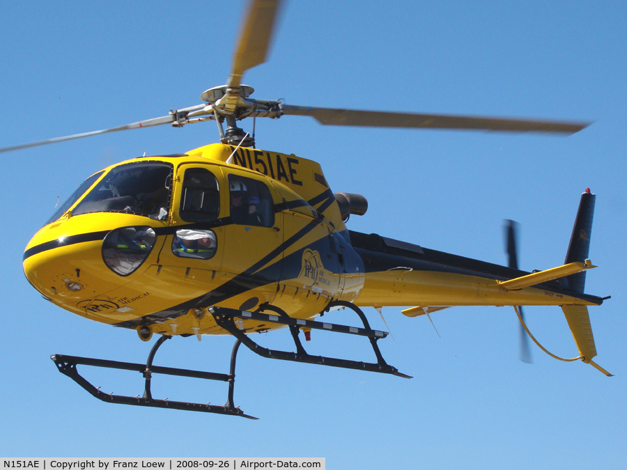 N151AE, 2004 Eurocopter AS-350B-3 Ecureuil Ecureuil C/N 3814, Over Sierra Mountains, CA
