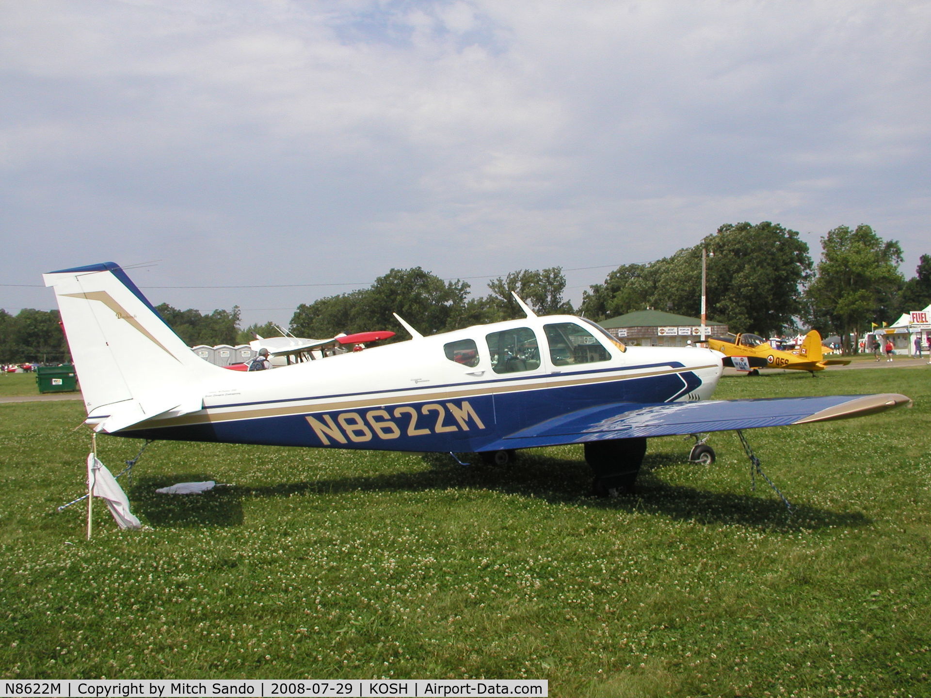 N8622M, 1963 Beech 35-B33 Debonair C/N CD-663, EAA AirVenture 2008.