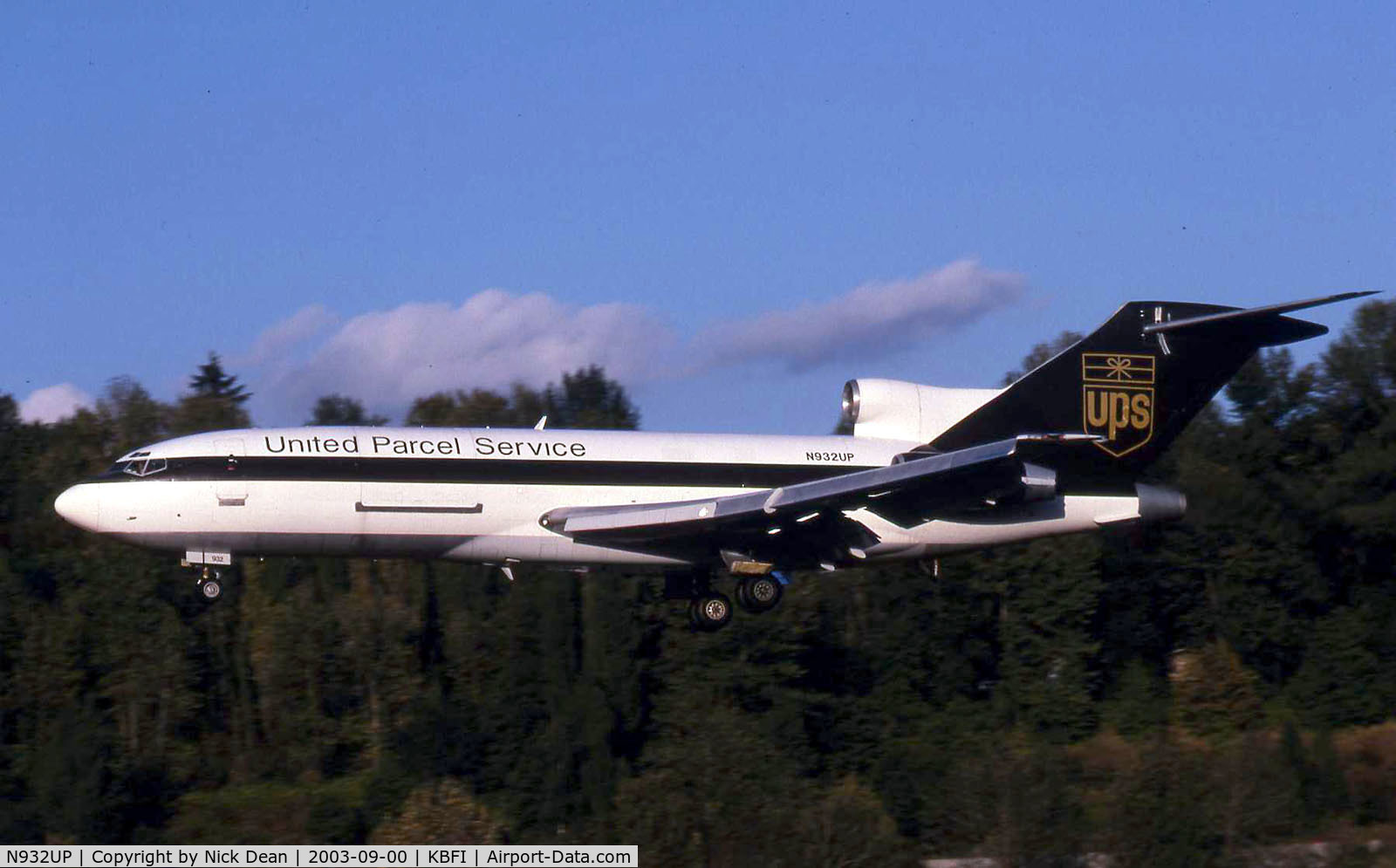 N932UP, 1968 Boeing 727-25C C/N 19856, /
