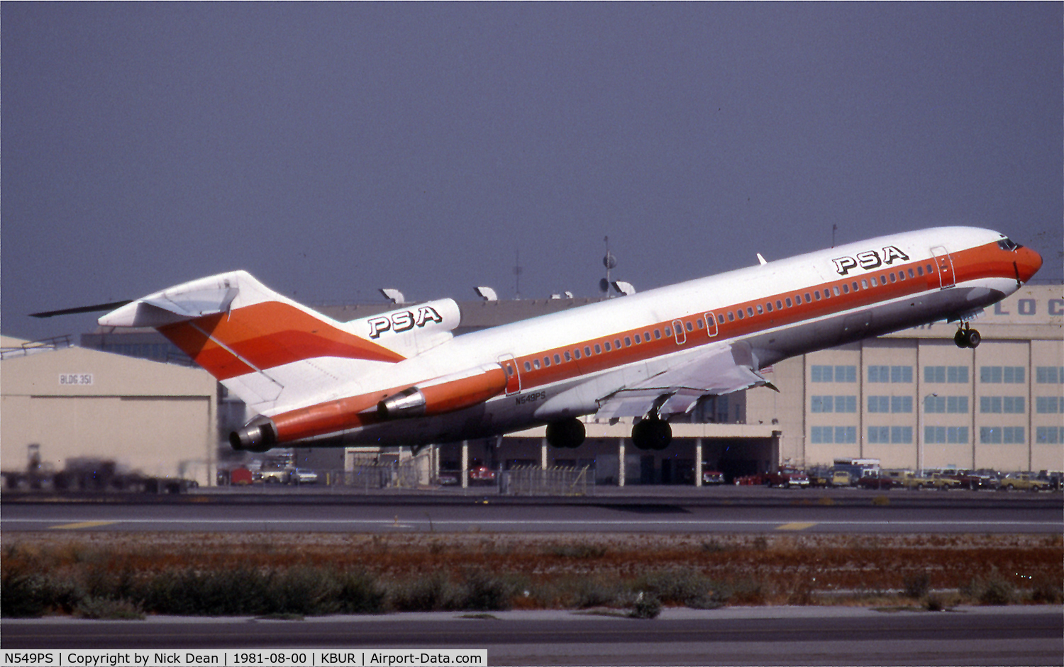 N549PS, 1969 Boeing 727-254 C/N 20252, /