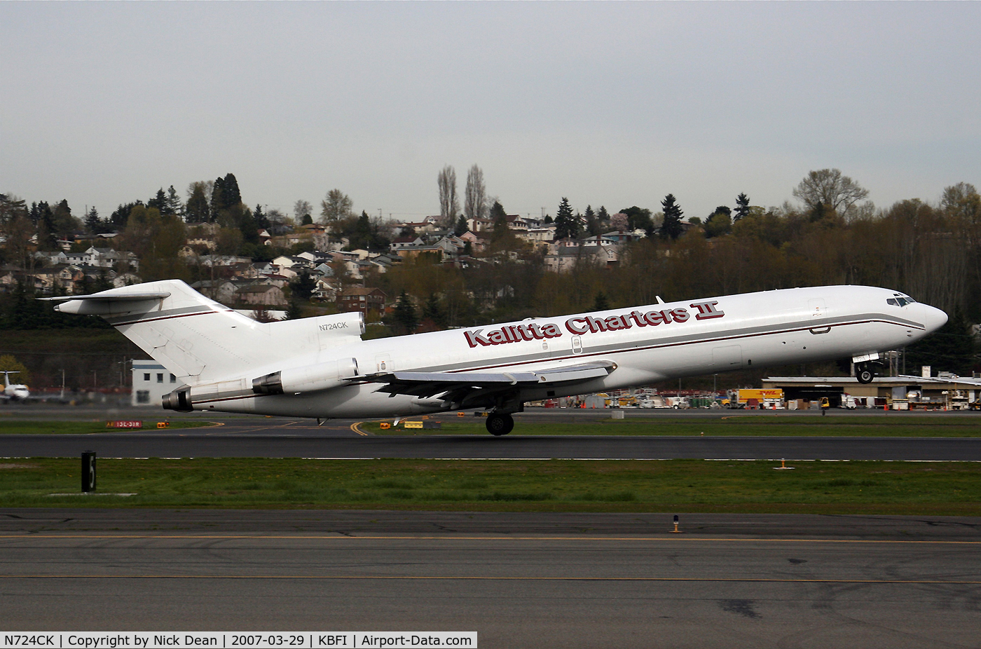 N724CK, 1971 Boeing 727-225F C/N 20383, /