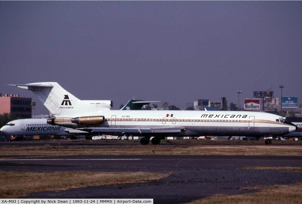 XA-MXI, 1980 Boeing 727-2A1 C/N 21346, Boeing 727-2A1/ADV C/N 21346/1675 Obviously not a bus!