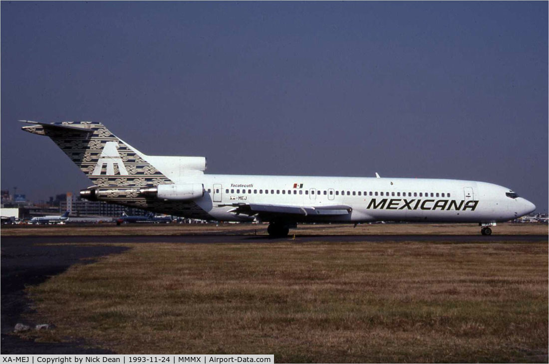 XA-MEJ, 1980 Boeing 727-264 C/N 22411, /