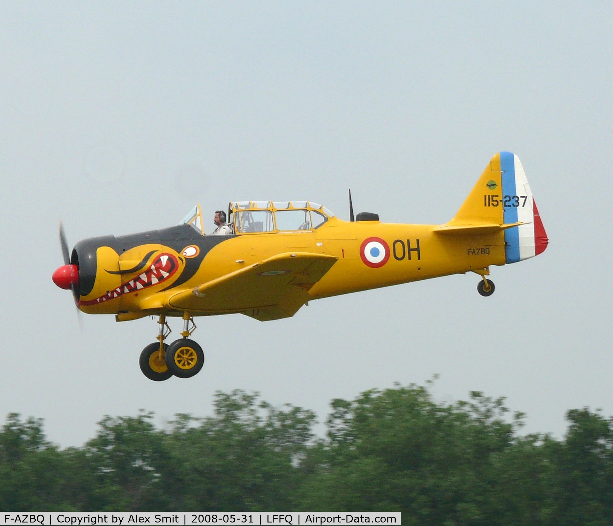 F-AZBQ, North American T-6G Texan C/N 182-535, North American T-6G Texan F-AZBQ painted as French Air Force 115-237/HO