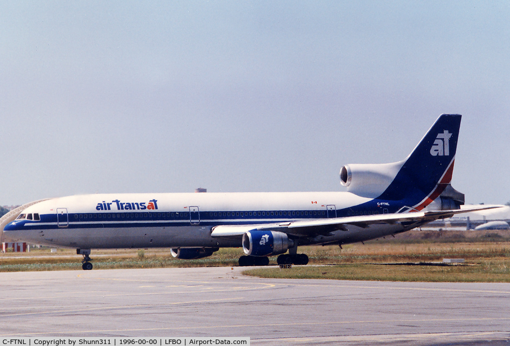 C-FTNL, 1974 Lockheed L-1011-385-1-15 TriStar 100 C/N 193E-1073, Rolling holding point rwy 32R for departure...