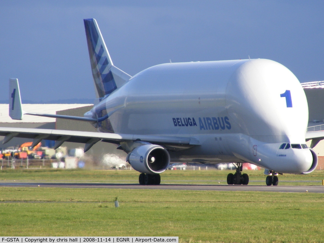 F-GSTA, 1994 Airbus A300B4-608ST Super Transporter C/N 655, Airbus Industrie Beluga #1