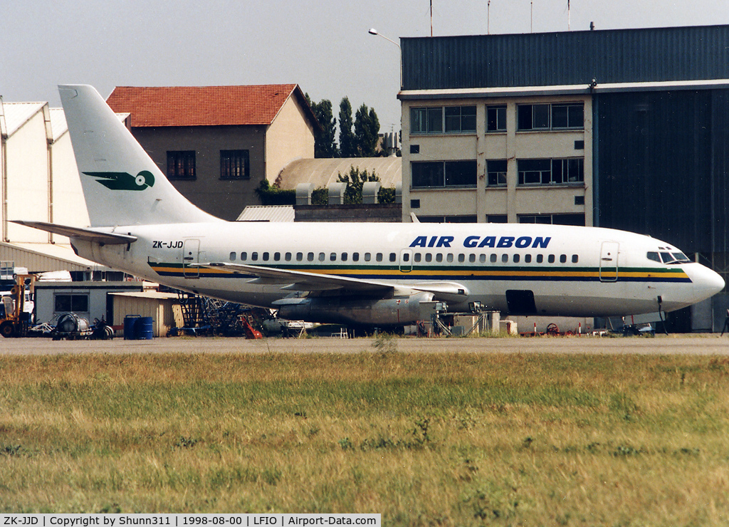 ZK-JJD, 1979 Boeing 737-2H6 C/N 21732, On maintenance...