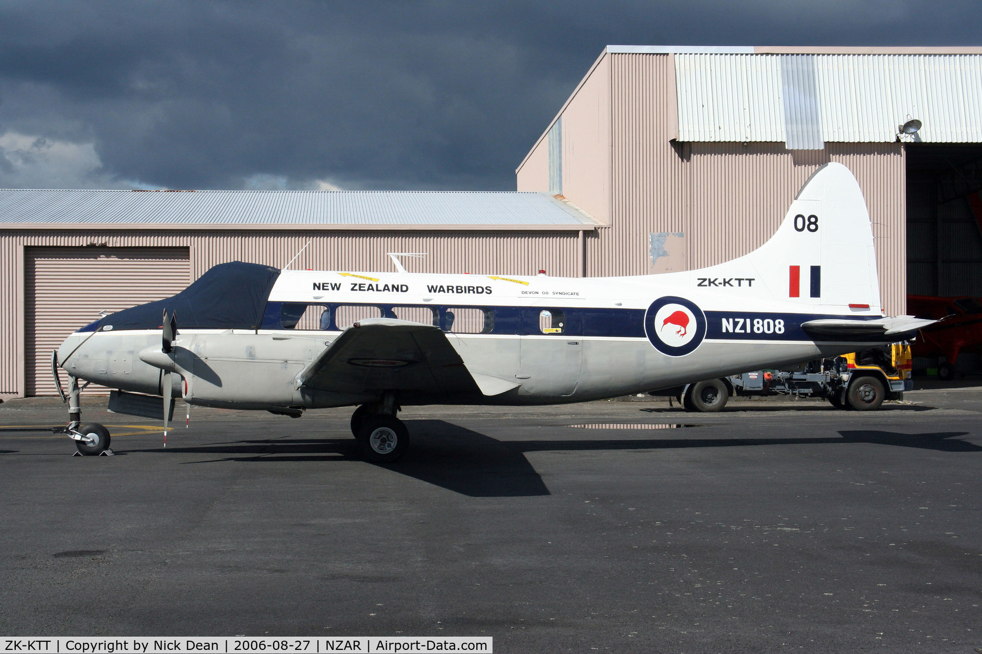 ZK-KTT, 1951 De Havilland DH-104 Dove 1B C/N 04324, /