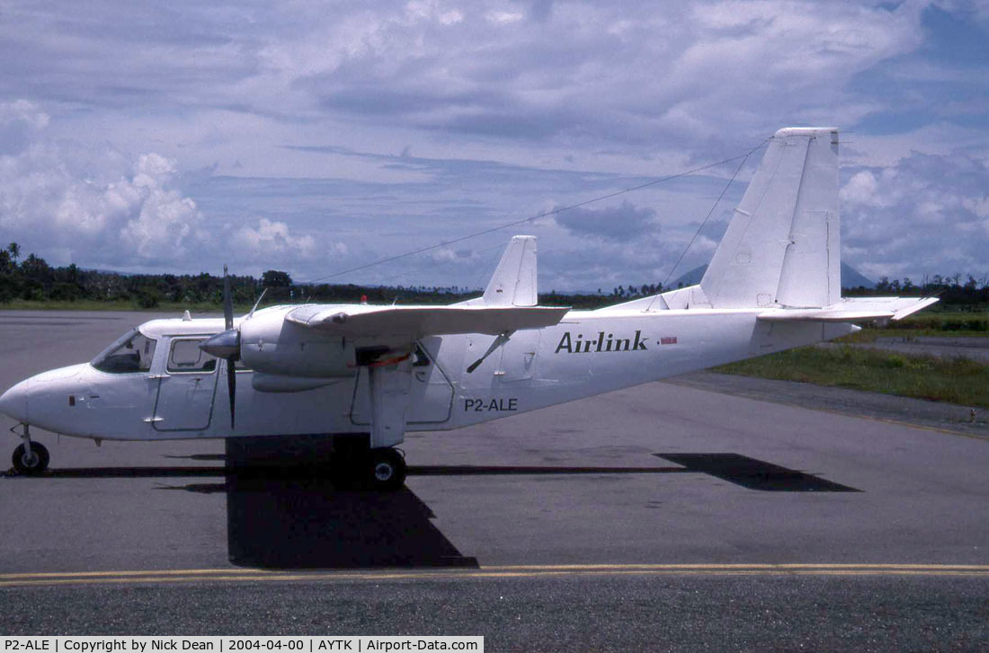 P2-ALE, 1969 Britten-Norman BN-2A-26 Islander C/N 0100B, /