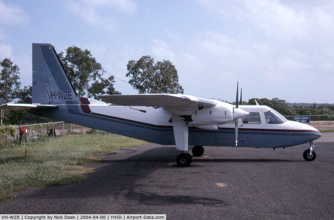 VH-WZE, 1973 Britten-Norman BN-2A-20 Islander C/N 354, /