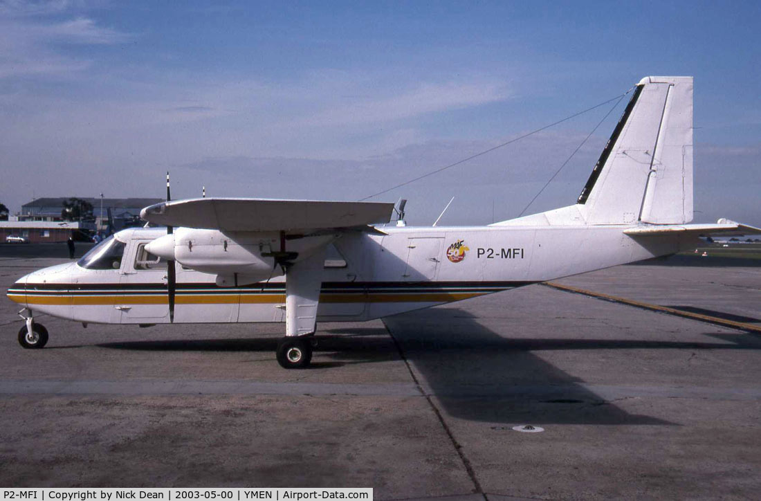 P2-MFI, 1970 Britten-Norman BN-2A-20 Islander C/N 188, /