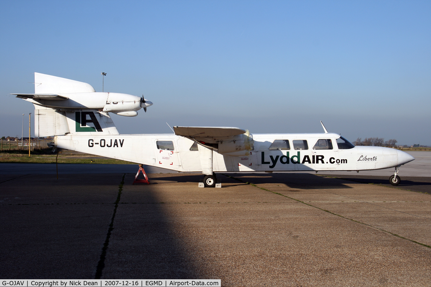 G-OJAV, 1976 Britten-Norman BN-2A Mk.III-2 Trislander C/N 1024, /