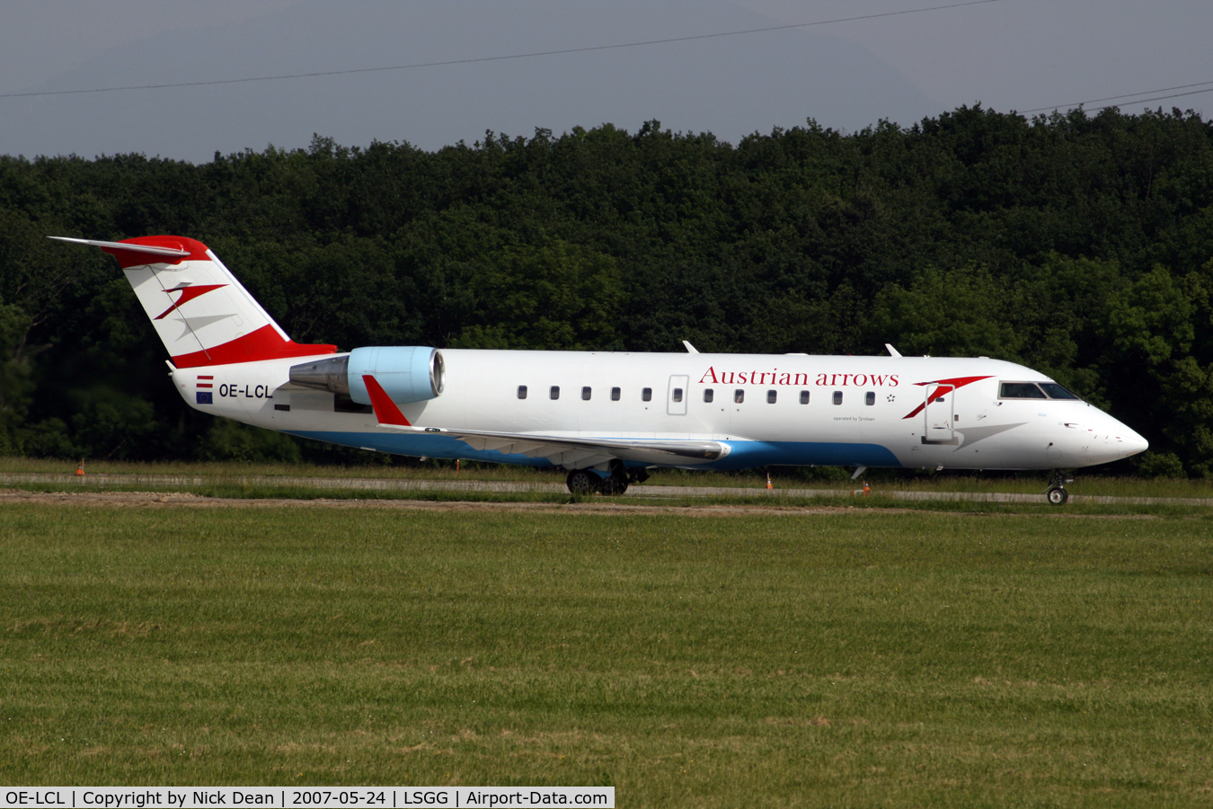 OE-LCL, 1997 Canadair CRJ-200LR (CL-600-2B19) C/N 7167, /