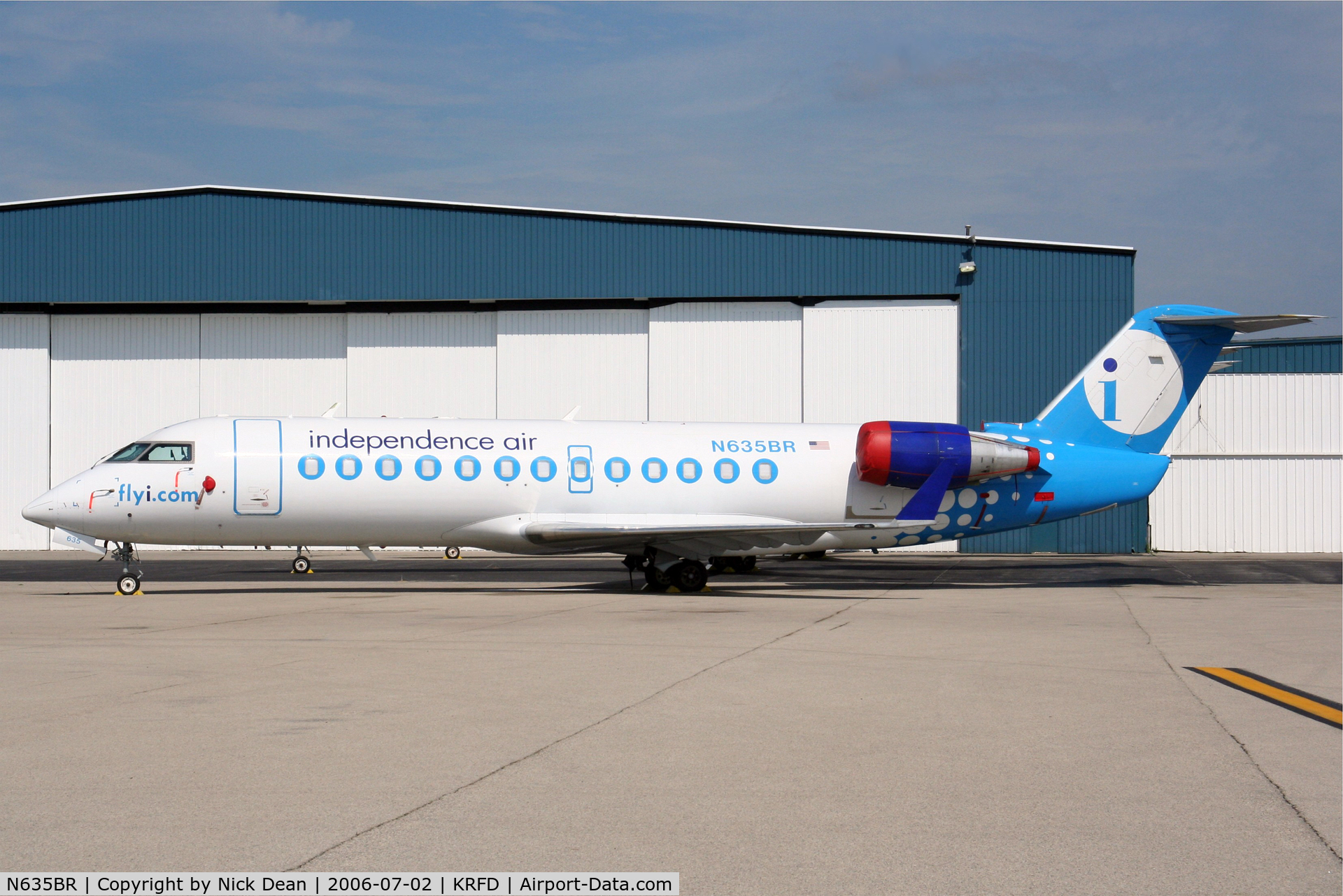 N635BR, 1999 Bombardier CRJ-200ER (CL-600-2B19) C/N 7295, /