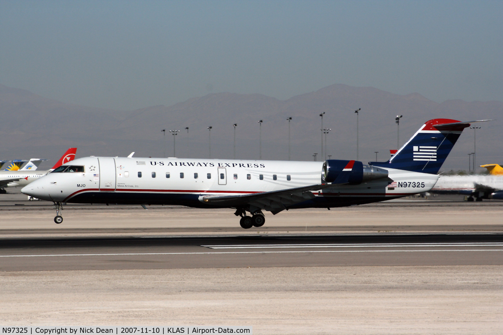 N97325, 1999 Bombardier CRJ-200LR (CL-600-2B19) C/N 7325, /