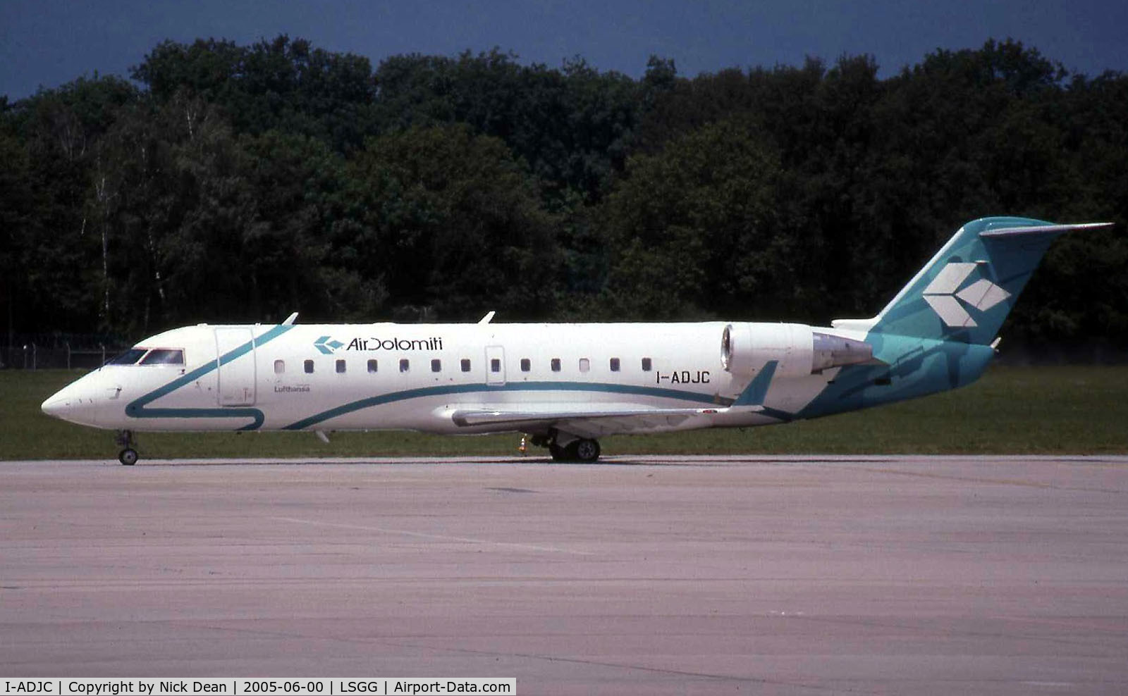 I-ADJC, 2001 Canadair CRJ-200LR (CL-600-2B19) C/N 7494, Currently registered D-ACRO