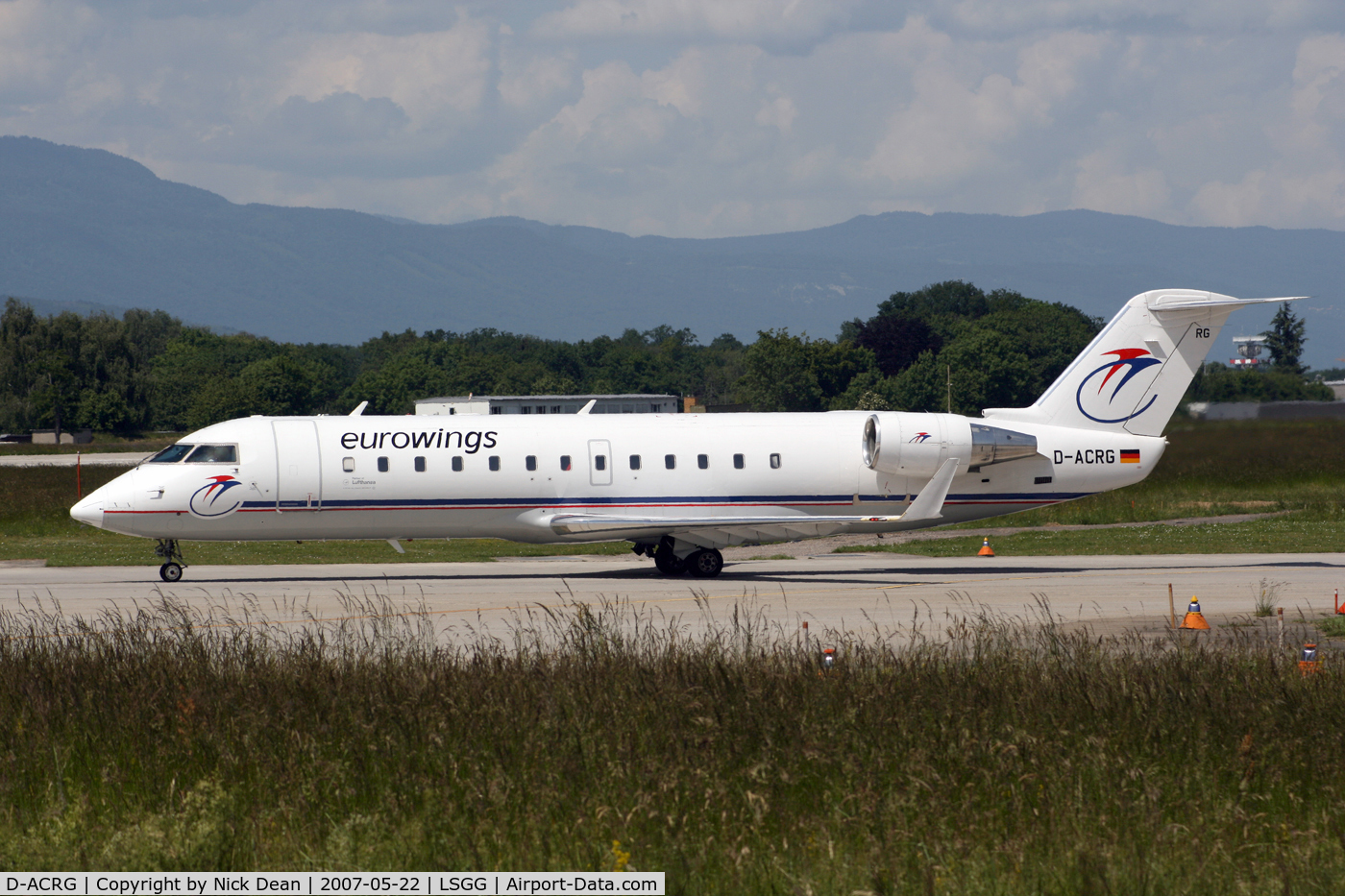 D-ACRG, 2002 Bombardier CRJ-200ER (CL-600-2B19) C/N 7630, /