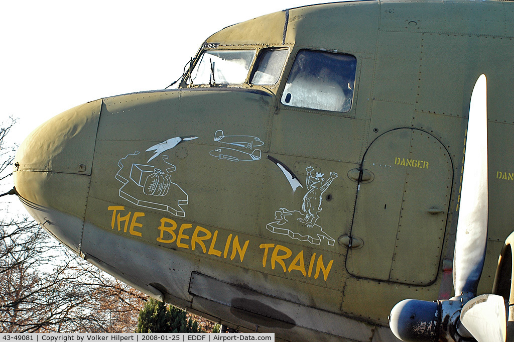 43-49081, 1944 Douglas DC-3 (C-47B-10-DK) Skytrain/Dakota C/N 26342, The Berlin train