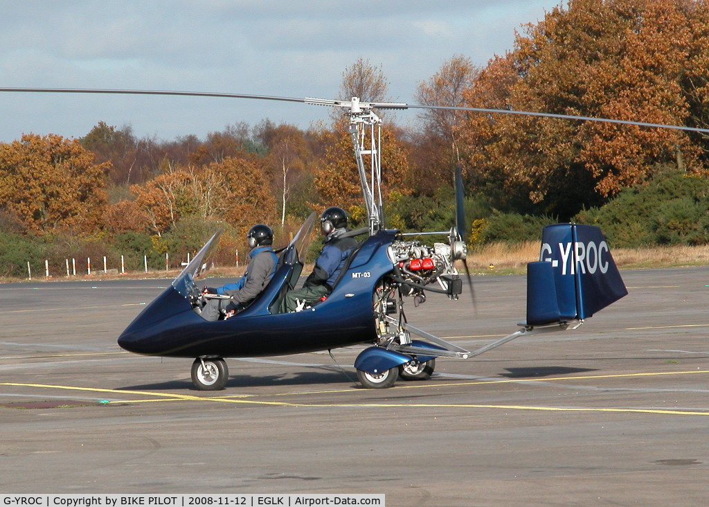 G-YROC, 2008 Rotorsport UK MT-03 C/N RSUK/MT-03/O44, ABOUT TO DEPART FOR LOCAL FLIGHT