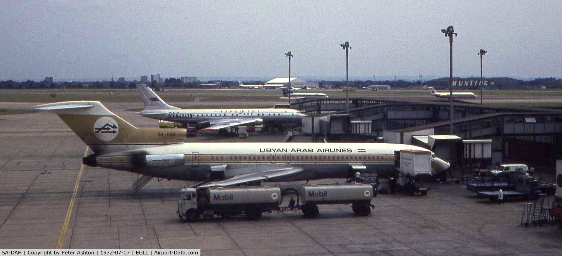 5A-DAH, 1970 Boeing 727-224 C/N 20244, Libyan Arab Airlines