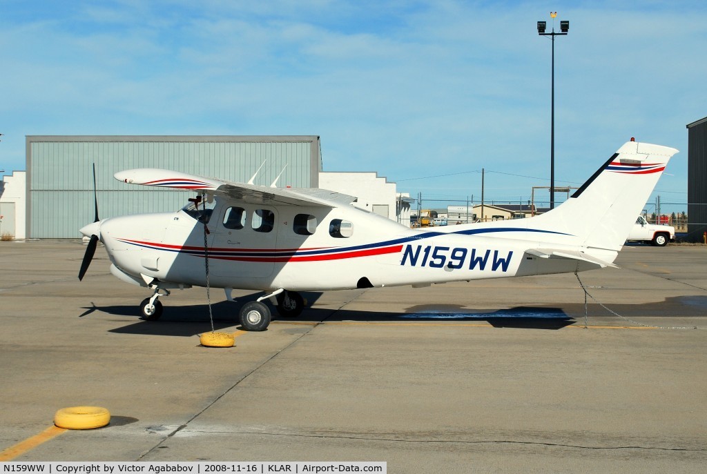 N159WW, 1980 Cessna P210N Pressurised Centurion C/N P21000513, At Laramie