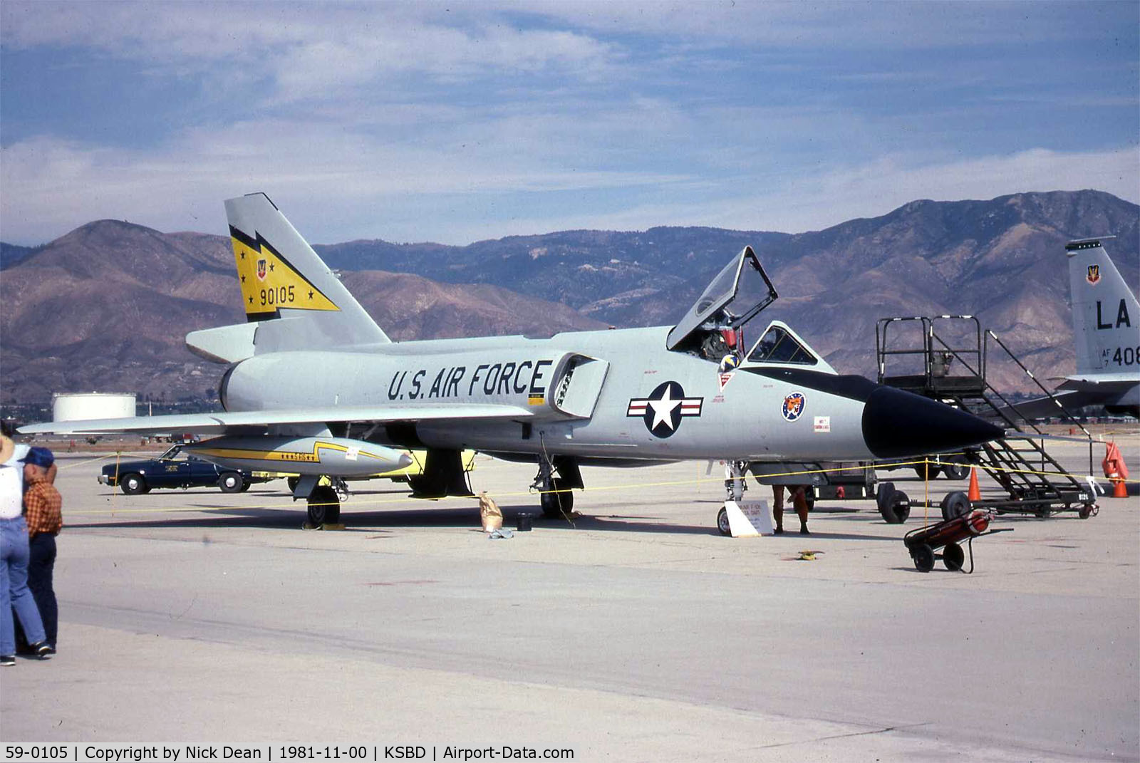 59-0105, 1959 Convair F-106A Delta Dart C/N 8-24-234, /