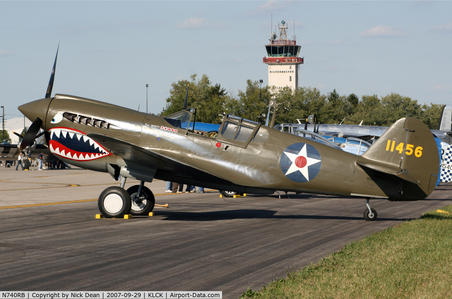 N740RB, 1944 Curtiss P-40N Warhawk C/N 33108, C/N 15370 the military serial is once again mistakenly inserted in the wrong place