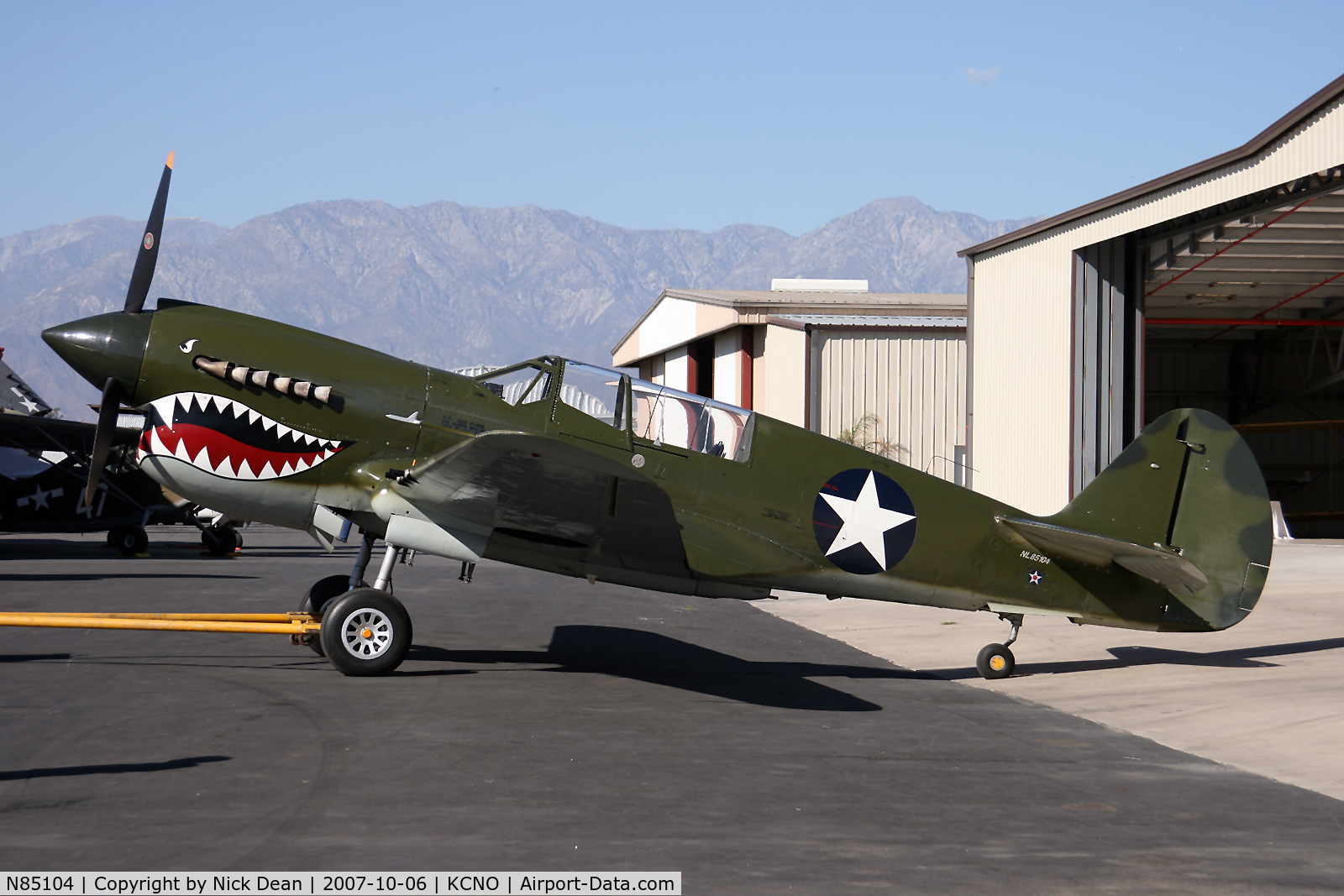 N85104, Curtiss P-40N-5CU Kittyhawk C/N 28954/F858, /