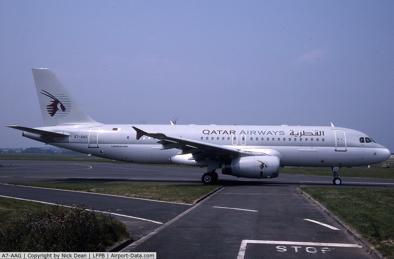 A7-AAG, 1999 Airbus A320-232 C/N 927, LFPB