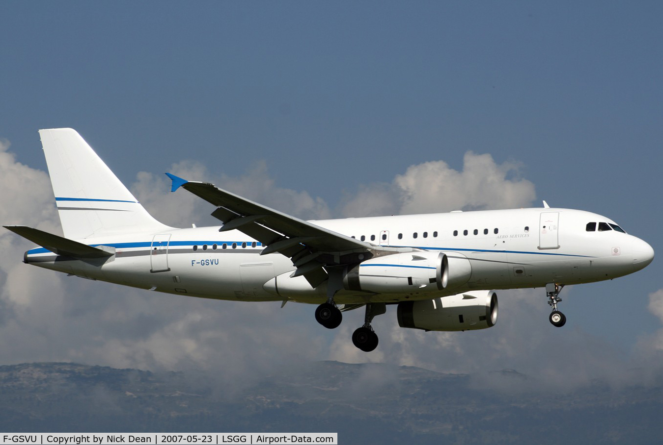 F-GSVU, 2000 Airbus ACJ319 (A319-133/CJ) C/N 1256, /