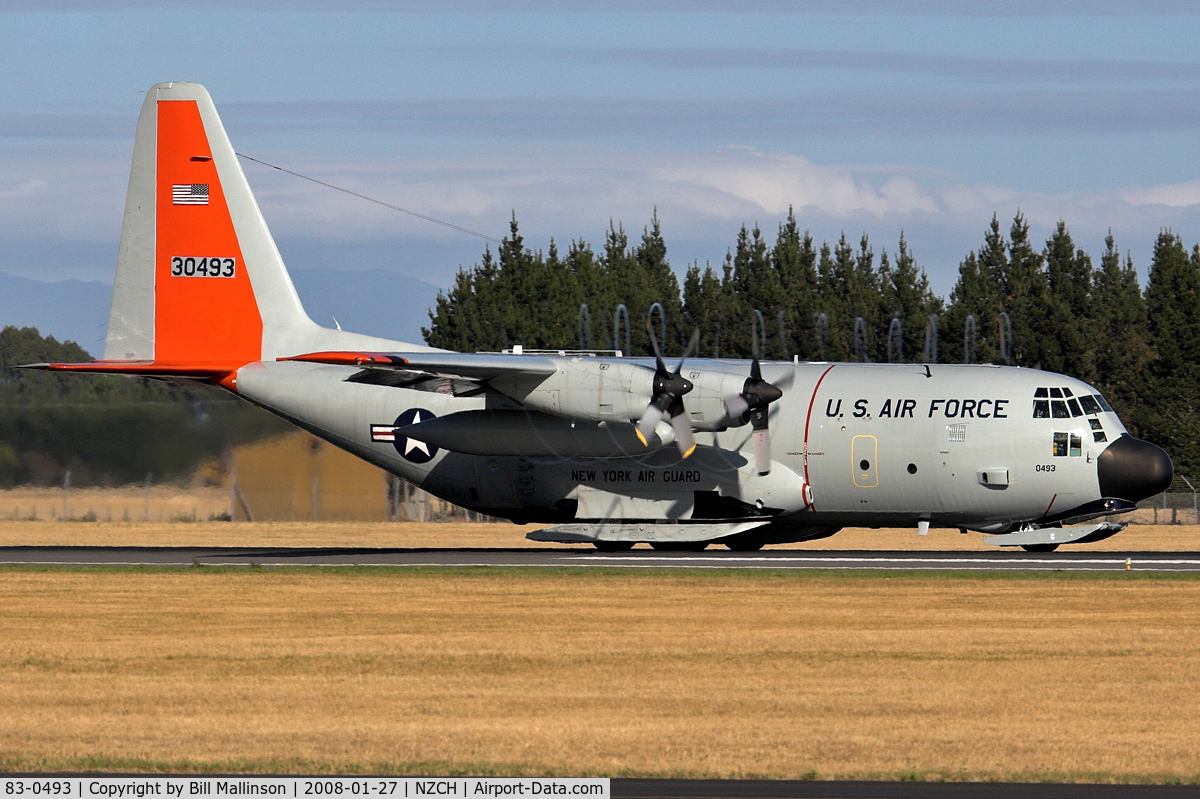 83-0493, 1983 Lockheed LC-130H Hercules C/N 382-5016, On the way to the Ice