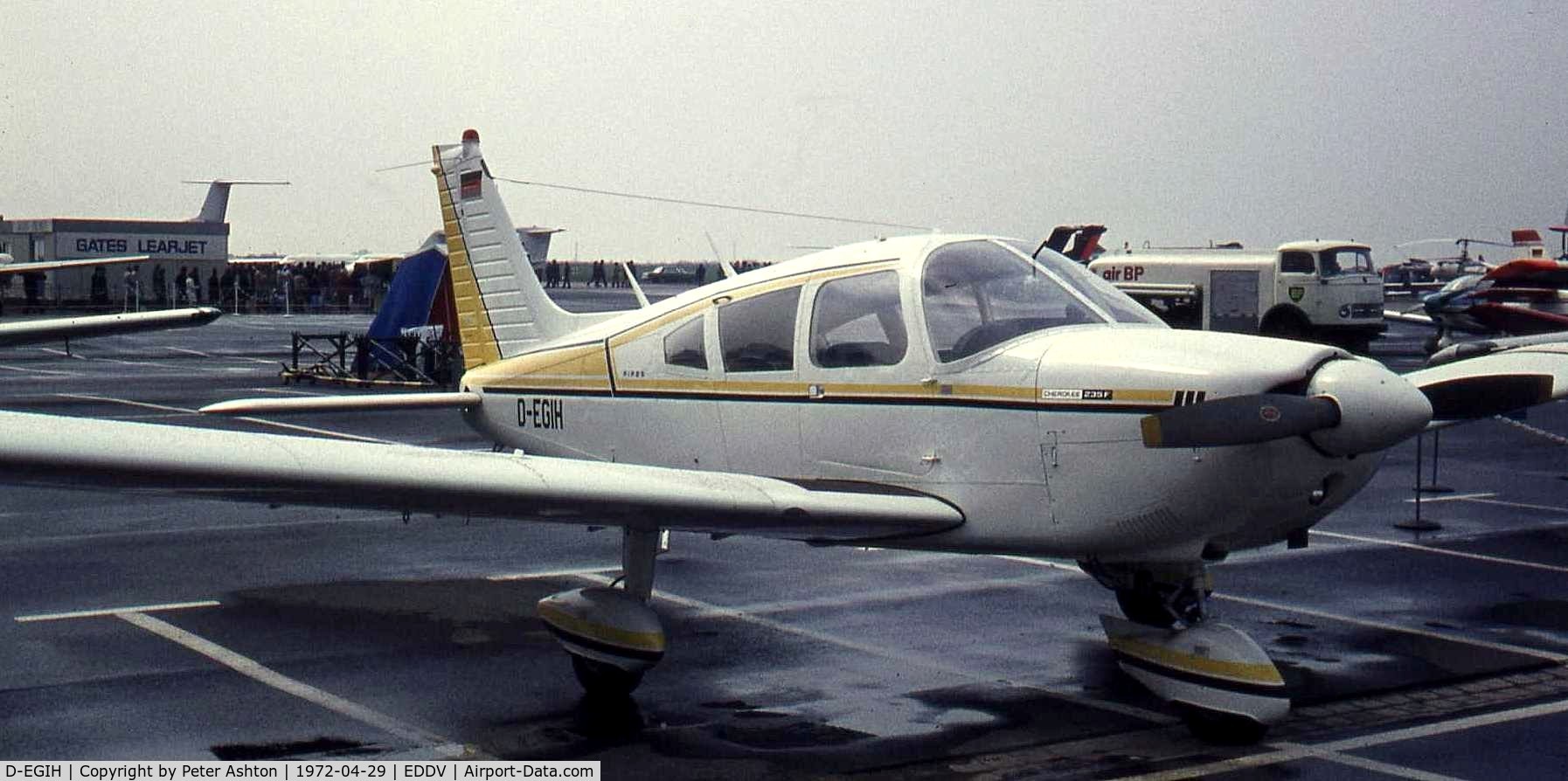 D-EGIH, Piper PA-28-235 Cherokee C/N Not found D-EGIH, Cherokee