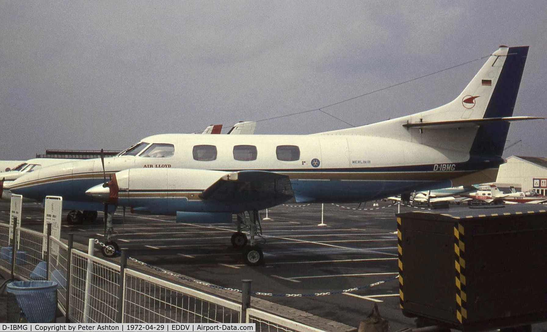 D-IBMG, 1971 Swearingen SA-226T Merlin III C/N T-206, Air Lloyd