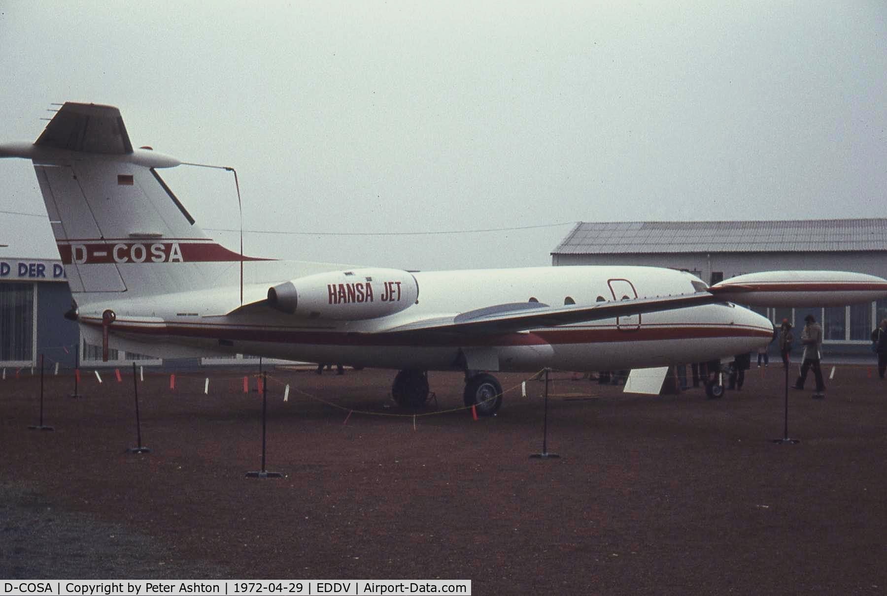 D-COSA, 1997 Dornier 328-110 C/N 3085, Hansa Jet
