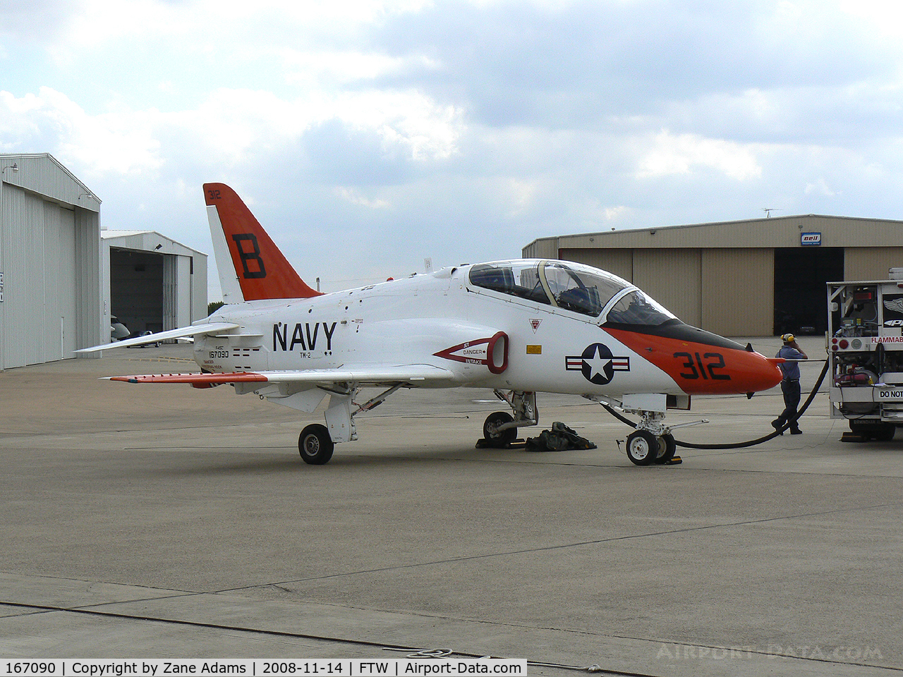 167090, Boeing T-45C Goshawk C/N C122, At Mecham Field - Texas Jet