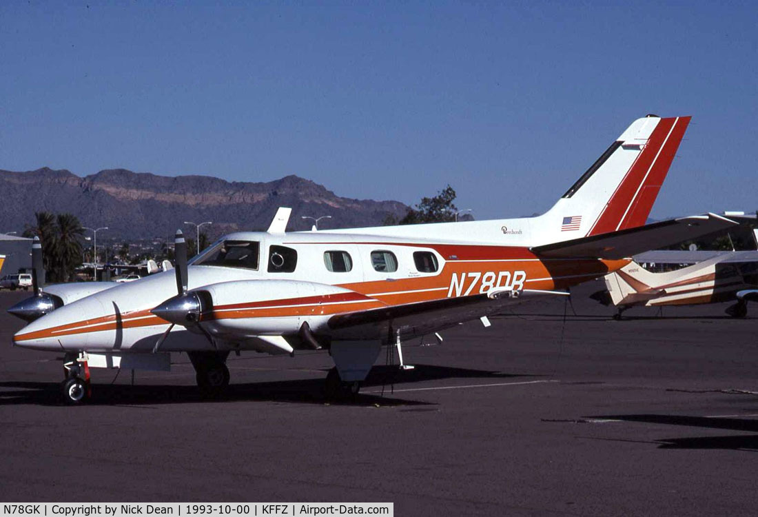 N78GK, 1976 Beech B-60 Duke C/N P-401, Then