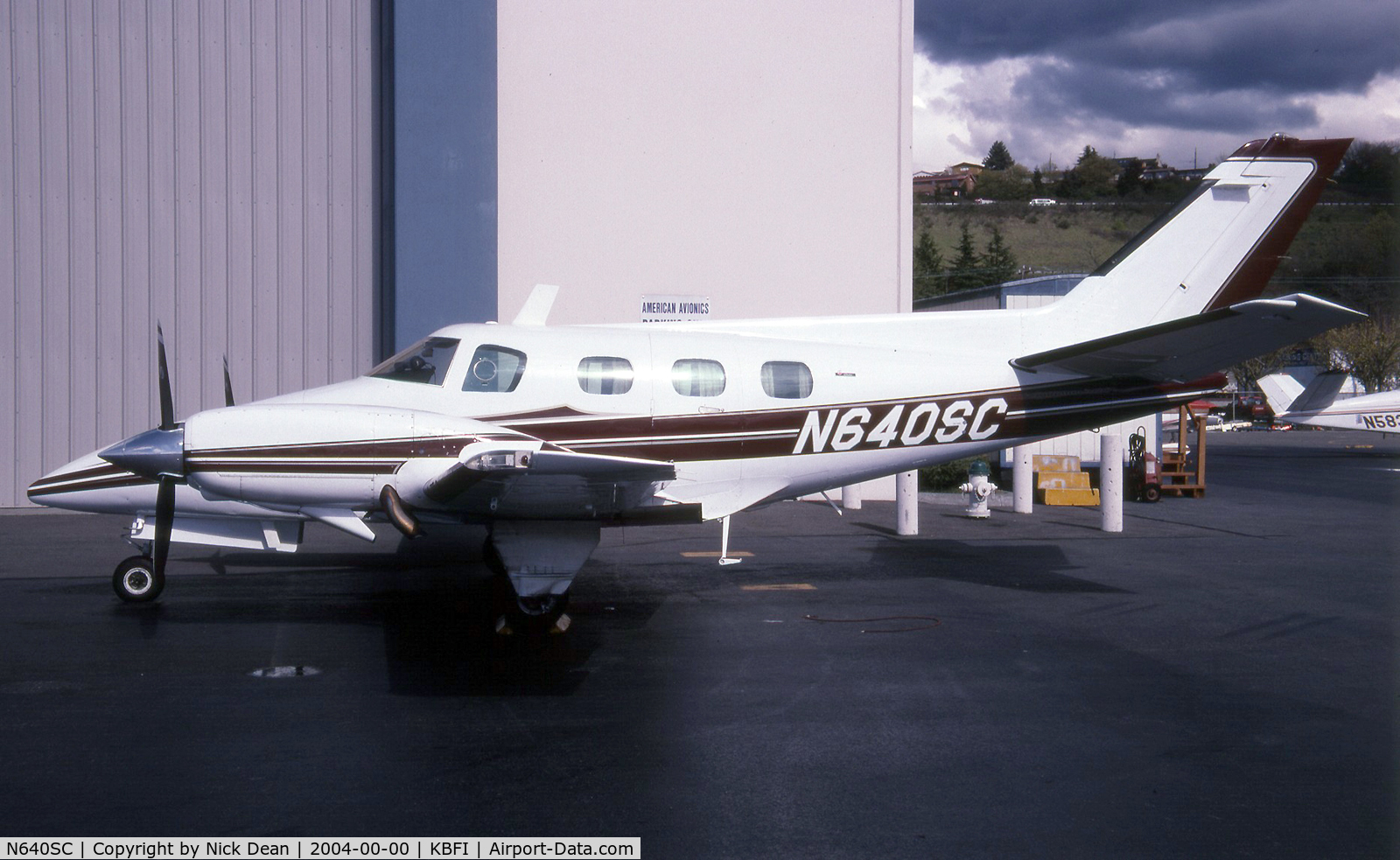 N640SC, 1979 Beech B-60 Duke C/N P-488, /