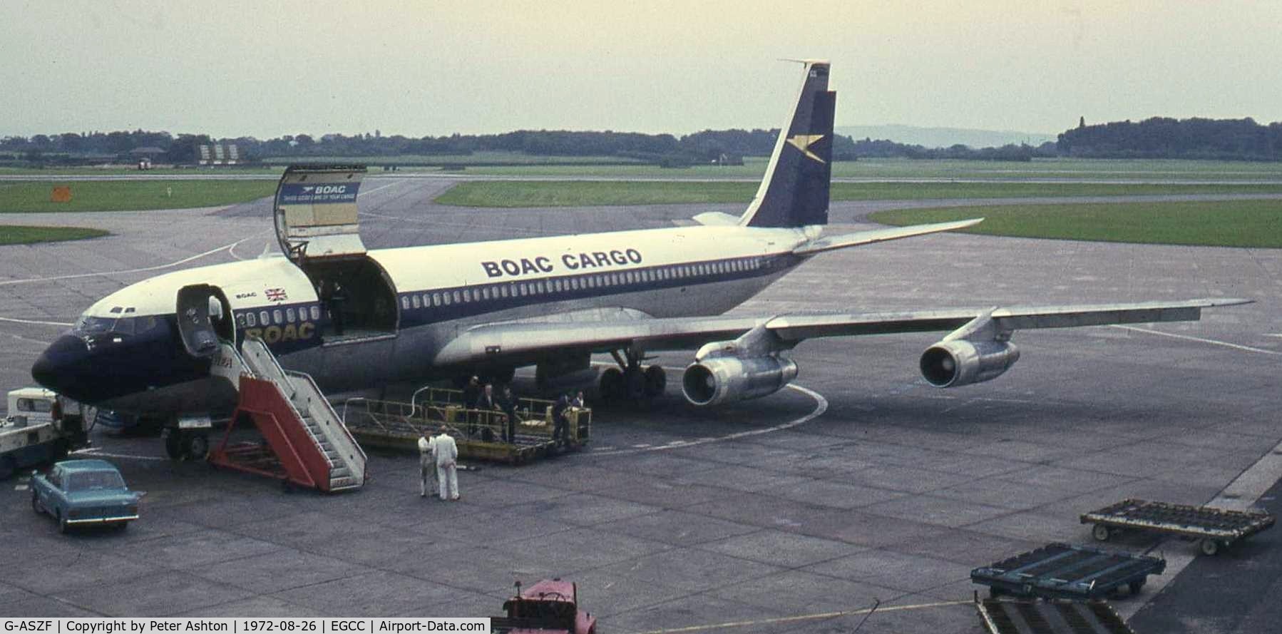 G-ASZF, 1965 Boeing 707-336C C/N 18924, BOAC-Cargo