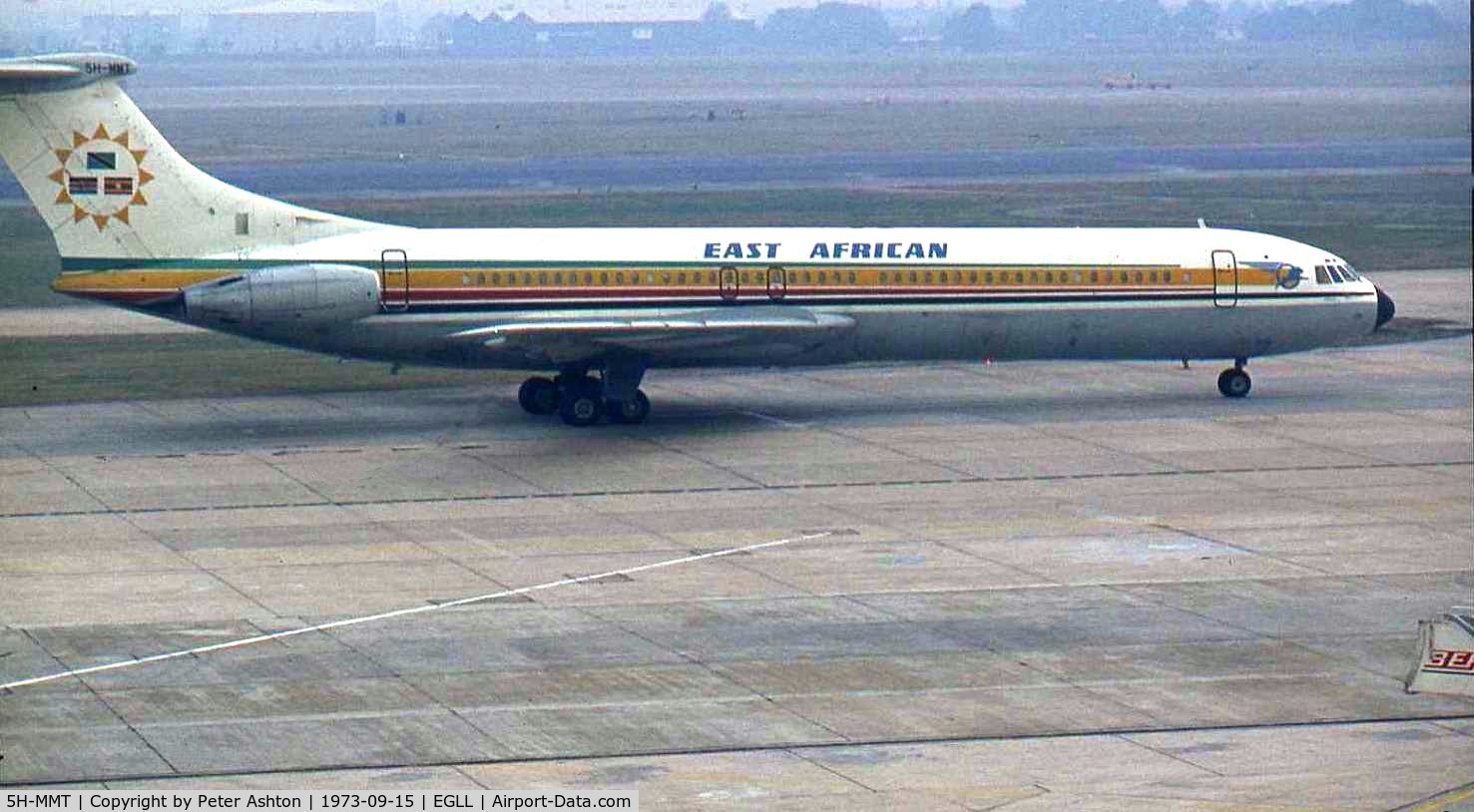 5H-MMT, 1966 Vickers Super VC10 Srs 1154 C/N 882, East African Vickers VC10 1153
